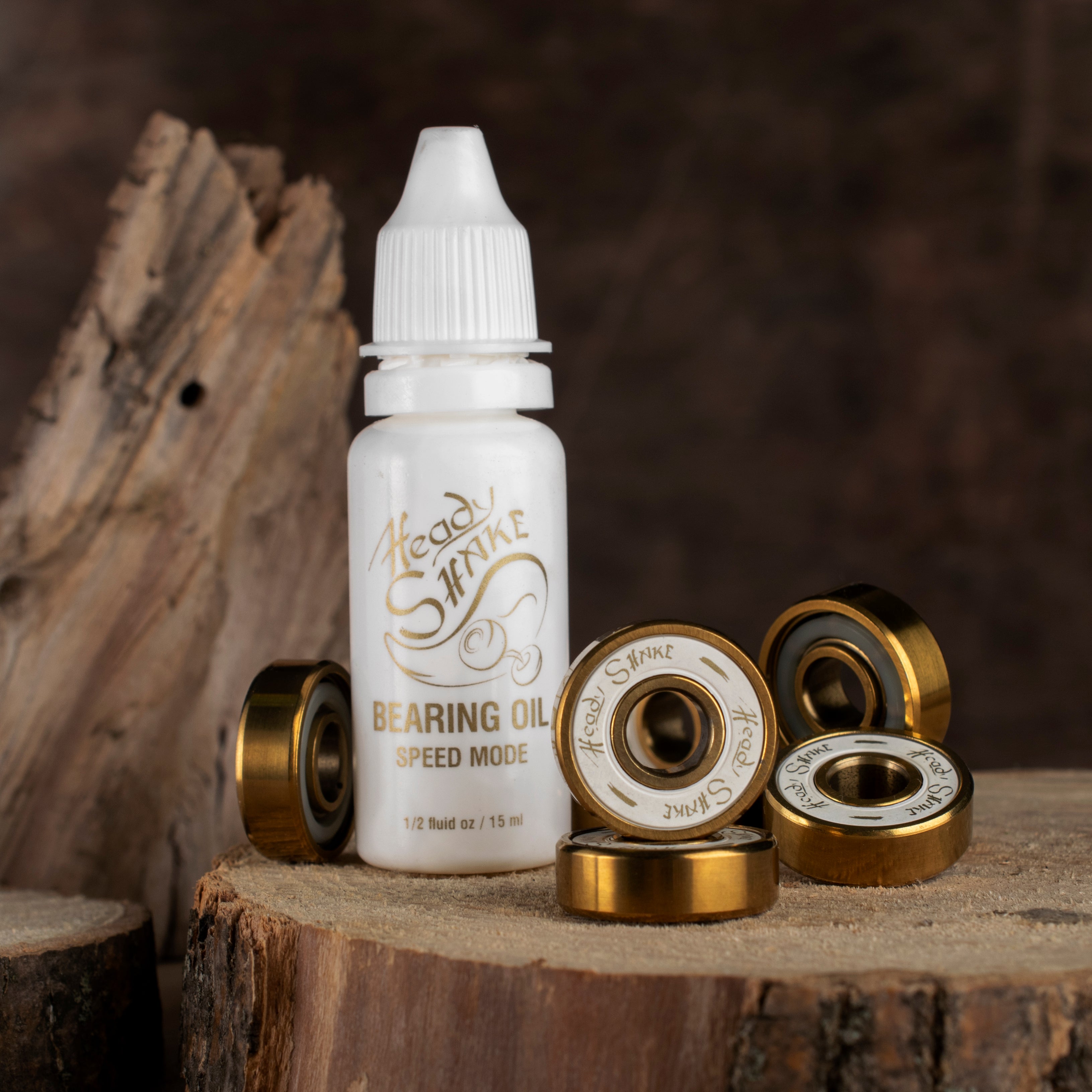 Skateboard / Longboard Bearings And Speed Oil Bundle Heady Shake Skateboard / Longboard Bearings And Speed Oil Bundle Heady Shake